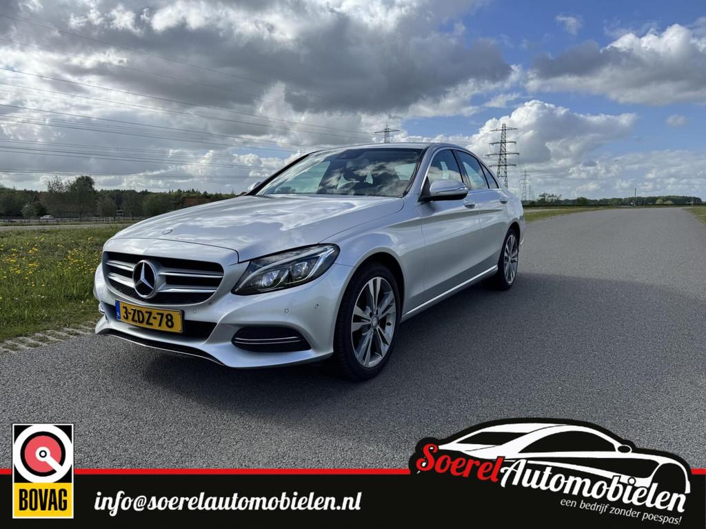 Mercedes C-klasse 180 Lease Edition sport interieur lm velg, Achterwielaandrijving, Gebruikt, Met garantie (alle), Bedrijf