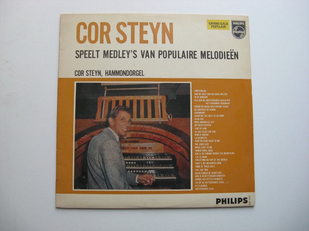 Cor Steyn Hammond orgel, Ophalen of Verzenden, Zo goed als nieuw, 12 inch