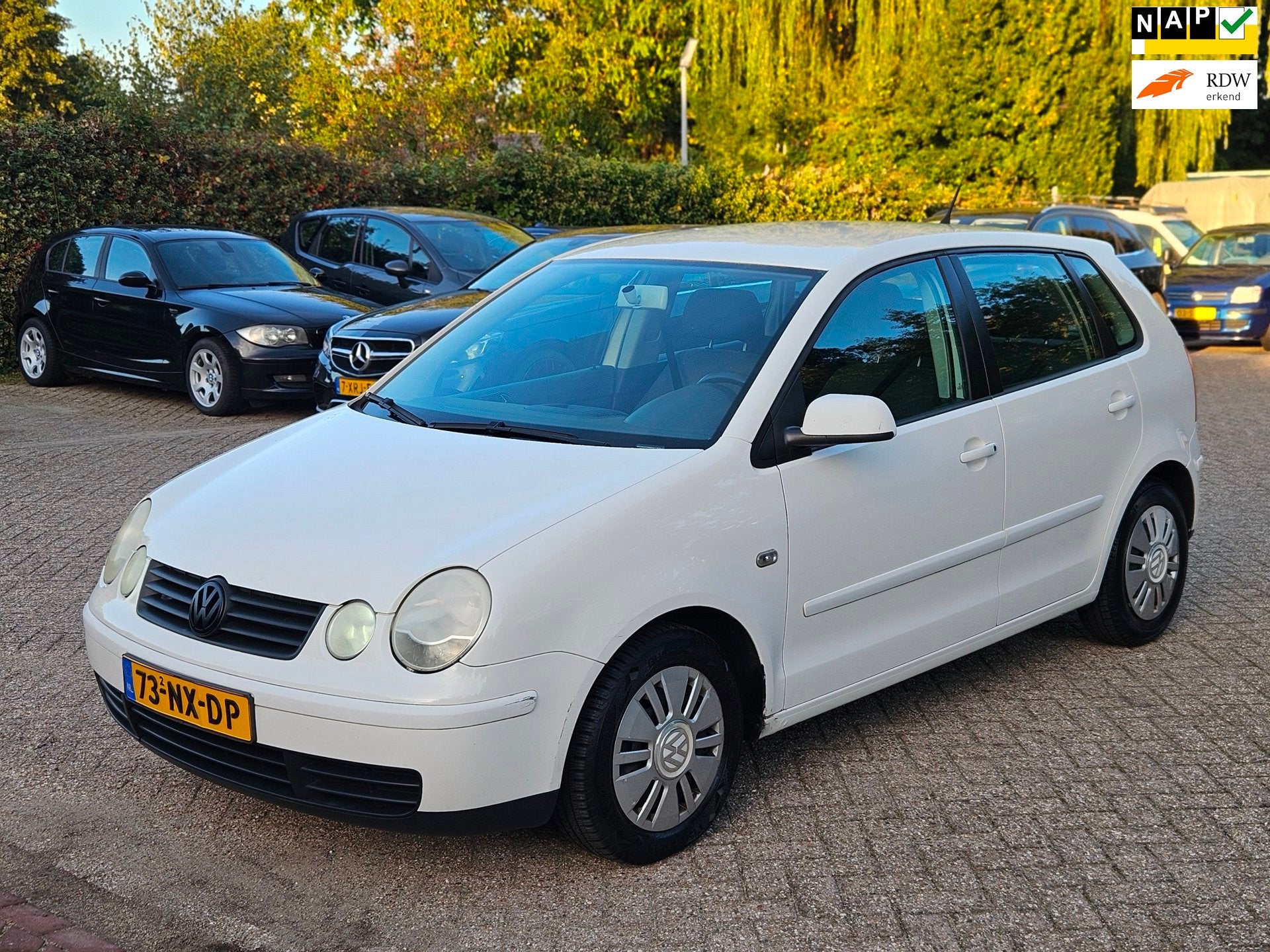 Volkswagen Polo 1.4-16V|CruiseControl|AIRCO| NW APK 10/2027!, Voorwielaandrijving, 15 km/l, 4 cilinders, Wit