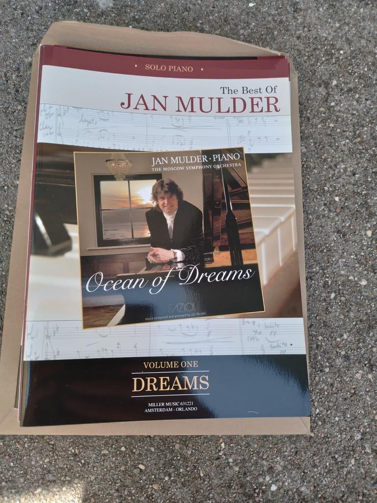Jan Mulder ocean of dreams solo piano, Ophalen of Verzenden