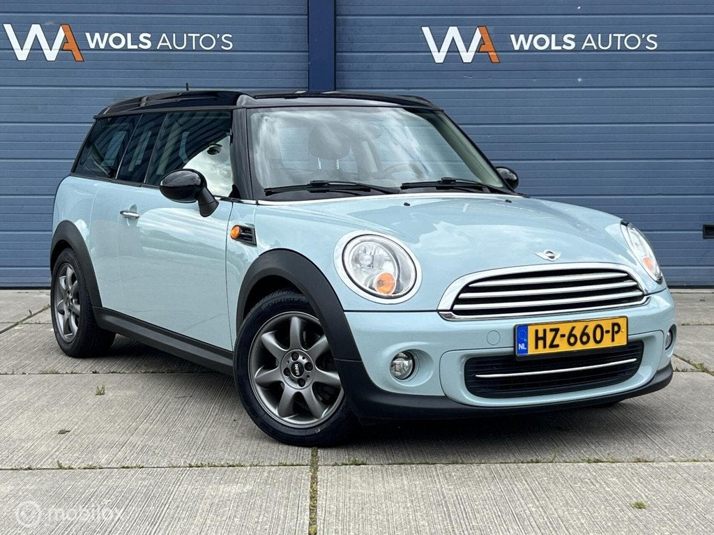 Mini Clubman 1.6 Cooper Pepper / PRACHTIGE KLEUR / CRUISE /, Voorwielaandrijving, Euro 5, Gebruikt, 4 cilinders