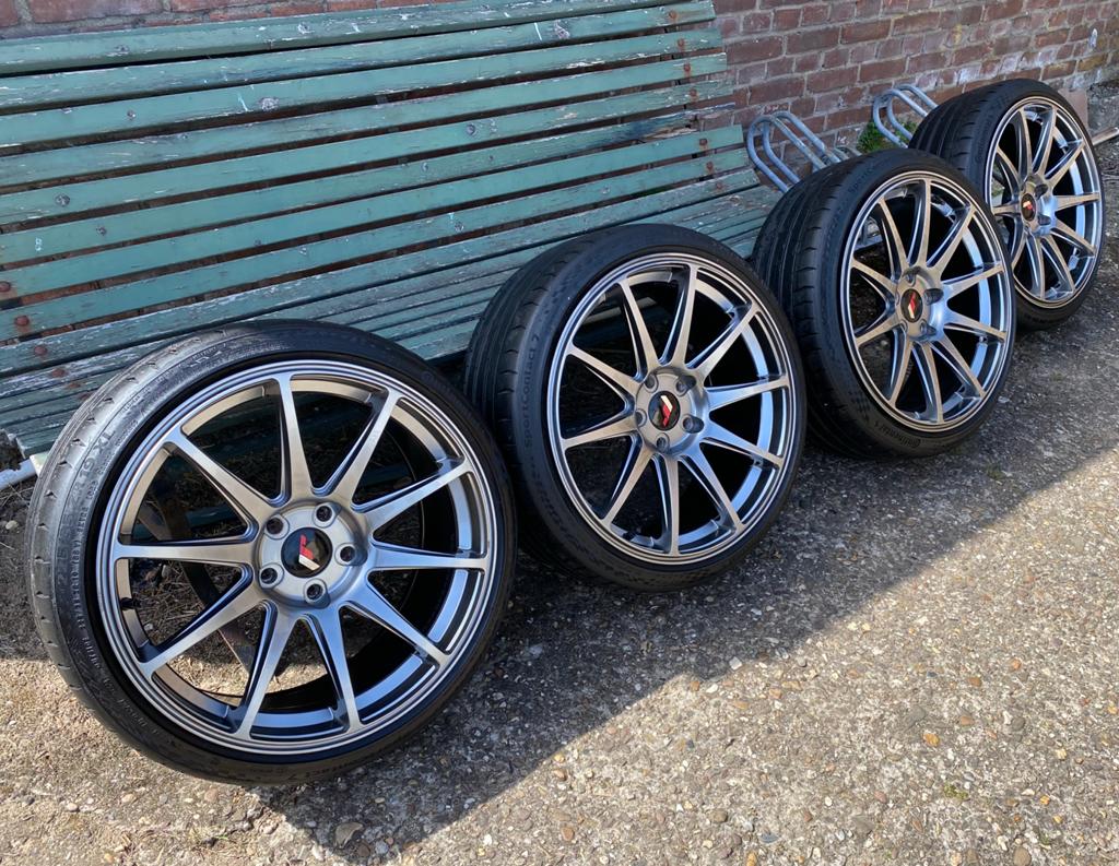 19” JR 11 velgen 5 x 114,3 + 225/35 R19 Kia Hyundai Toyota, 19 inch, Banden en Velgen, Nieuw, Ophalen of Verzenden
