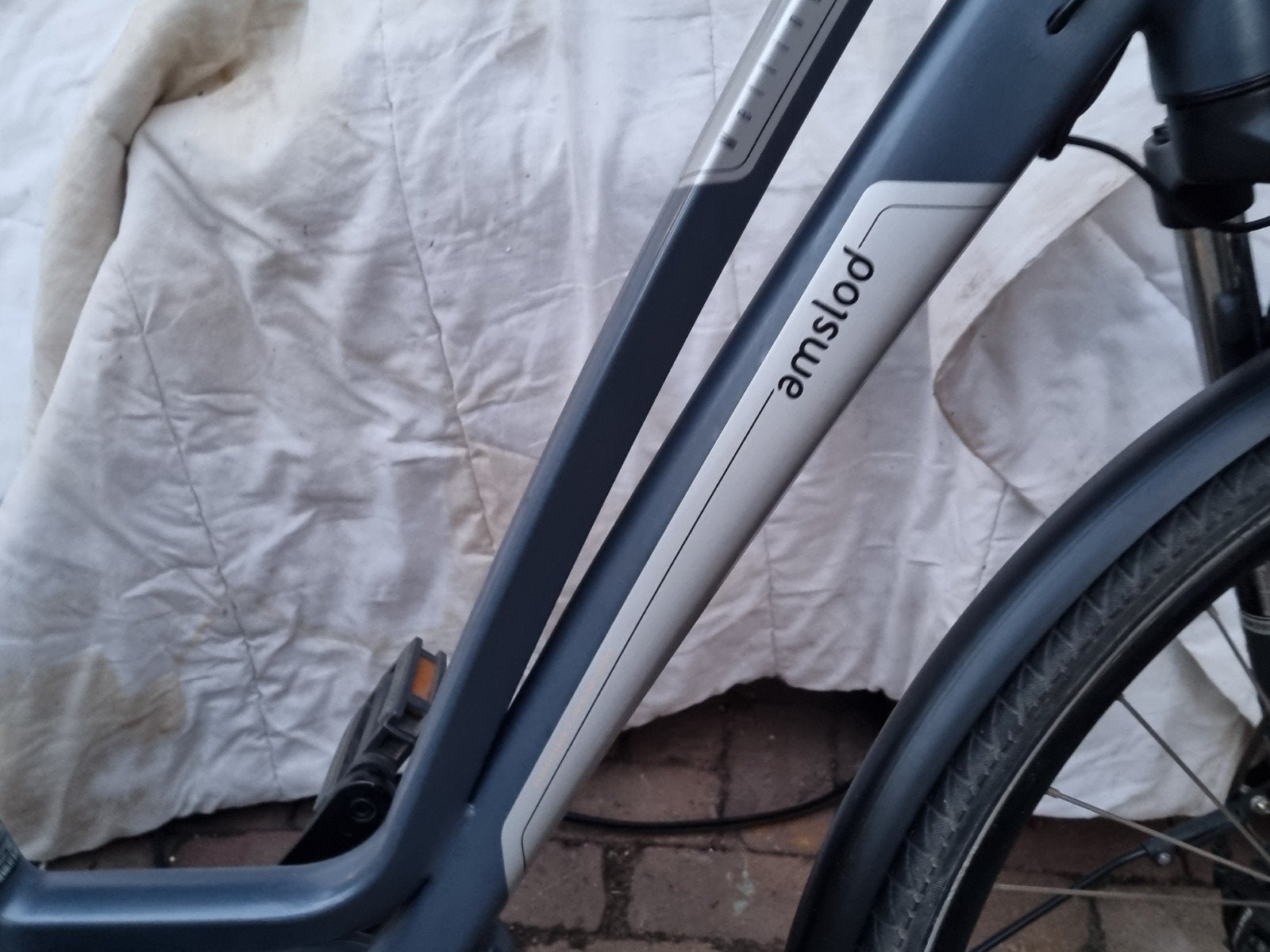 Amslod elektrische fiets - Zo goed als nieuw, Overige merken, Ophalen of Verzenden, Zo goed als nieuw, 51 tot 55 cm