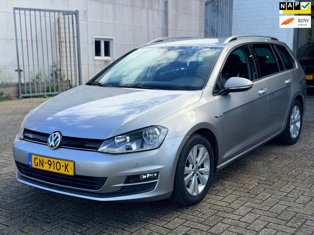 Volkswagen Golf Variant 1.0 TSI Comfortline Bj:2015 Navi Par, Auto's, Volkswagen, Voorwielaandrijving, Stof, Gebruikt, Euro 6
