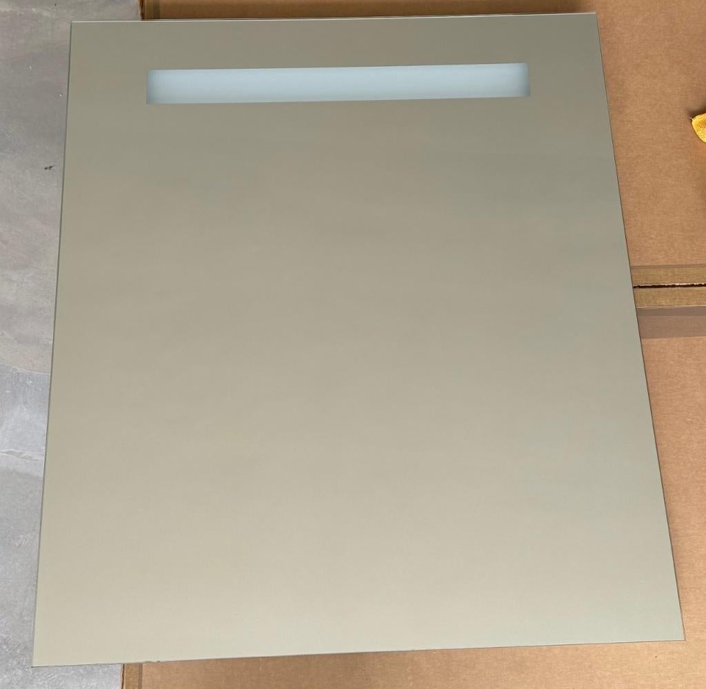 Bathroom Mirror with Light and Defogger (70cm x 80cm), Ophalen, 50 tot 100 cm, Zo goed als nieuw, Minder dan 25 cm