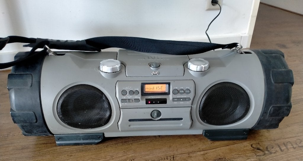 JVC Draagbare radio met cd speler, Ophalen, Gebruikt, Met cd-speler