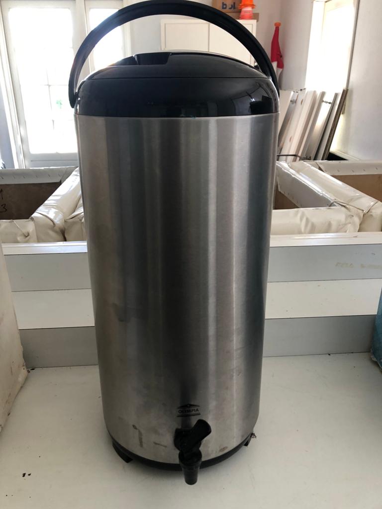 Thermoskan 5 liter limonade blijft heerlijk koud, Ophalen, Gebruikt