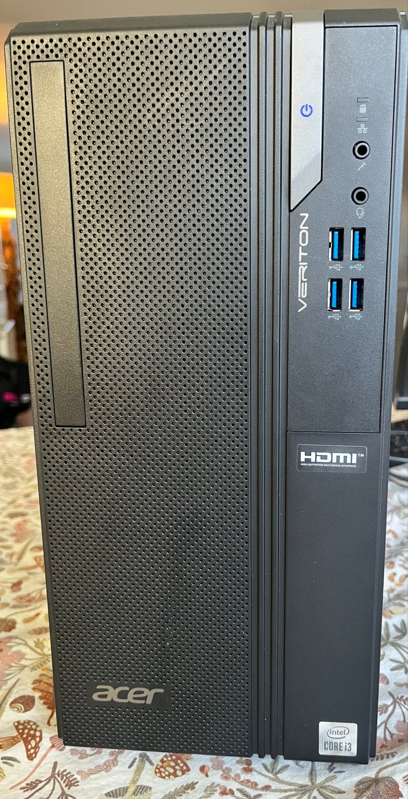 Acer Veriton ES2740G Desktop PC met Intel i3-10100, Ophalen, Gebruikt, 8 GB, SSD
