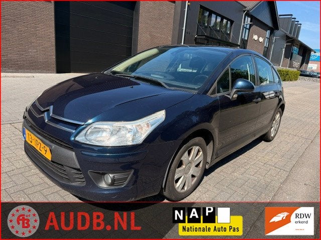 Citroen C4 1.6 HDiF Anniversaire| EXPORT|NAVIGATIE|CLIMA|, Auto's, Voorwielaandrijving, Gebruikt, 4 cilinders, Blauw