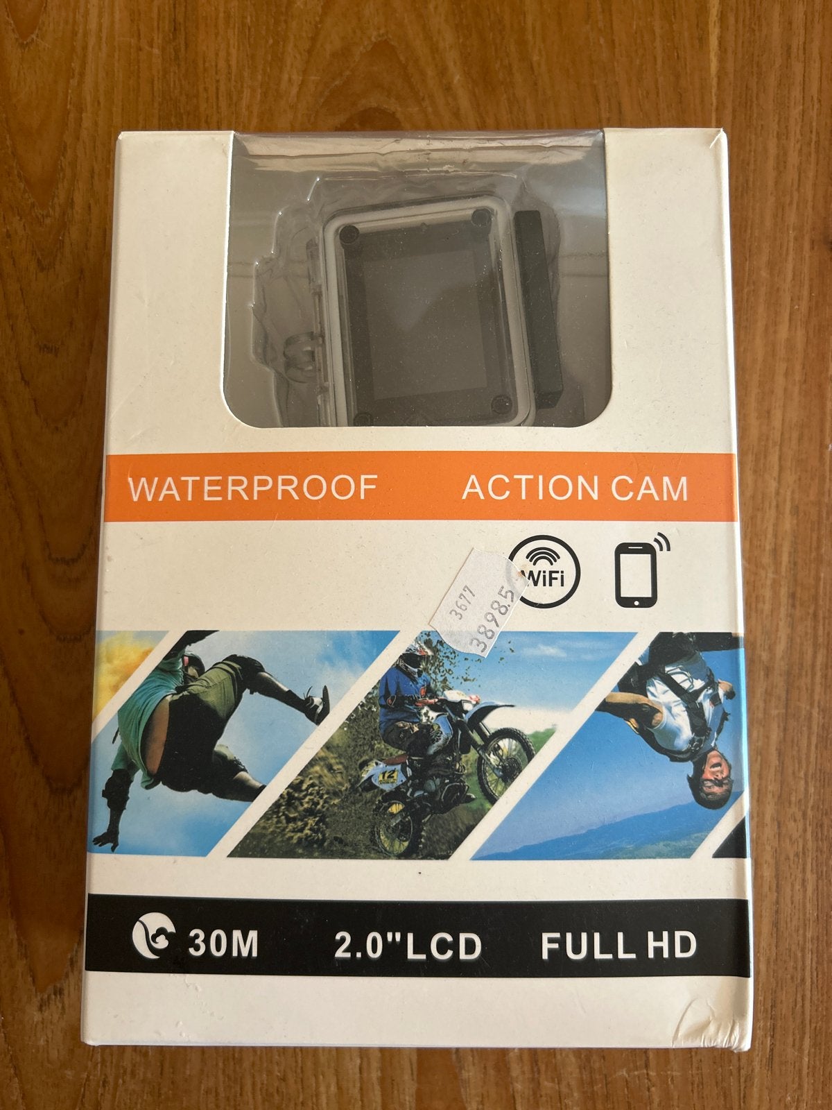 Waterproof Action Cam - Nieuw in doos, Ophalen of Verzenden, Nieuw, Overige merken