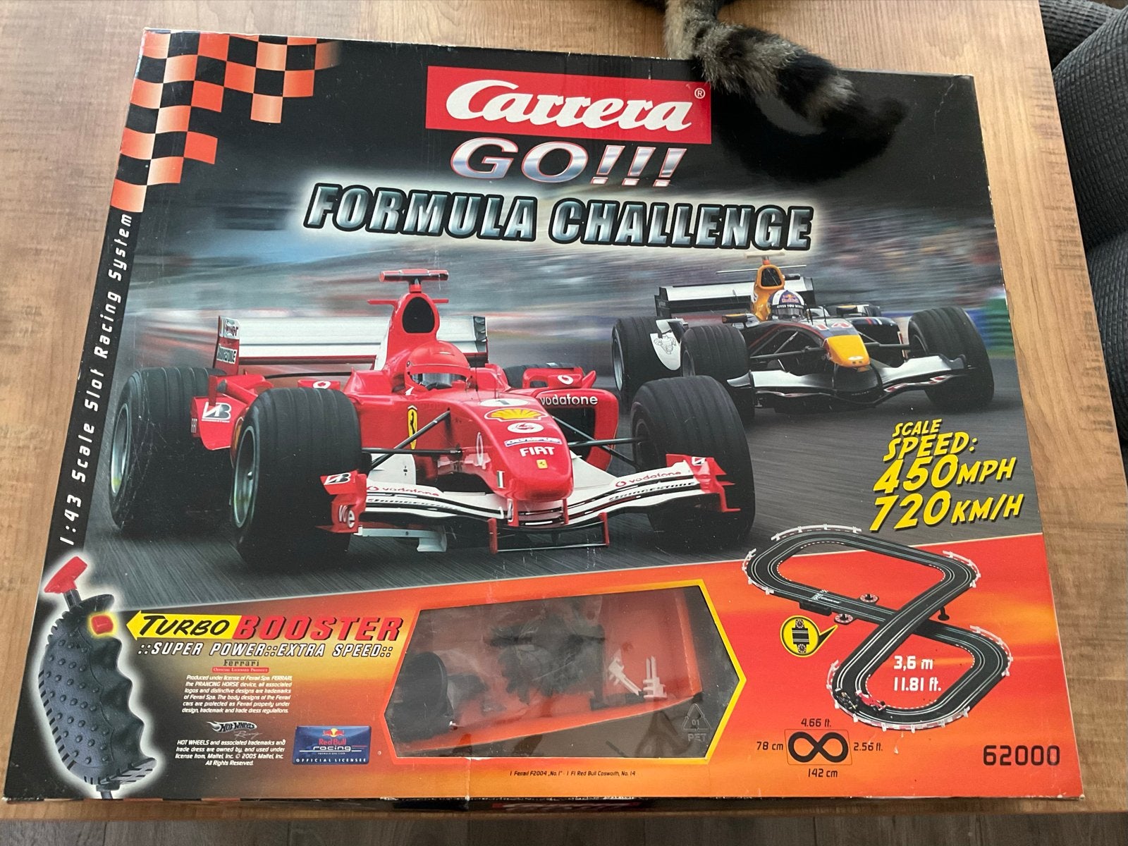 Carrera GO!!! Formula Challenge Racebaan, Ophalen, Carrera, Elektrisch, Racebaan