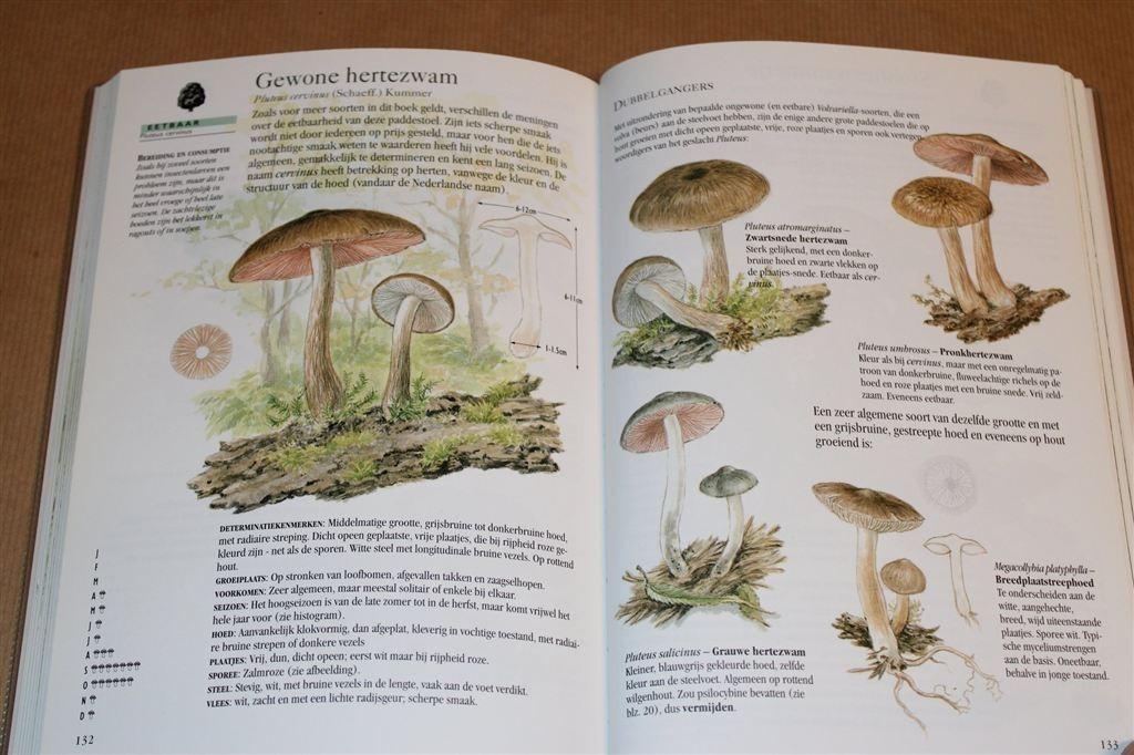 Paddestoelengids — Herkennen van Eetbare & Giftige Soorten, Boeken, Ophalen of Verzenden, Zo goed als nieuw