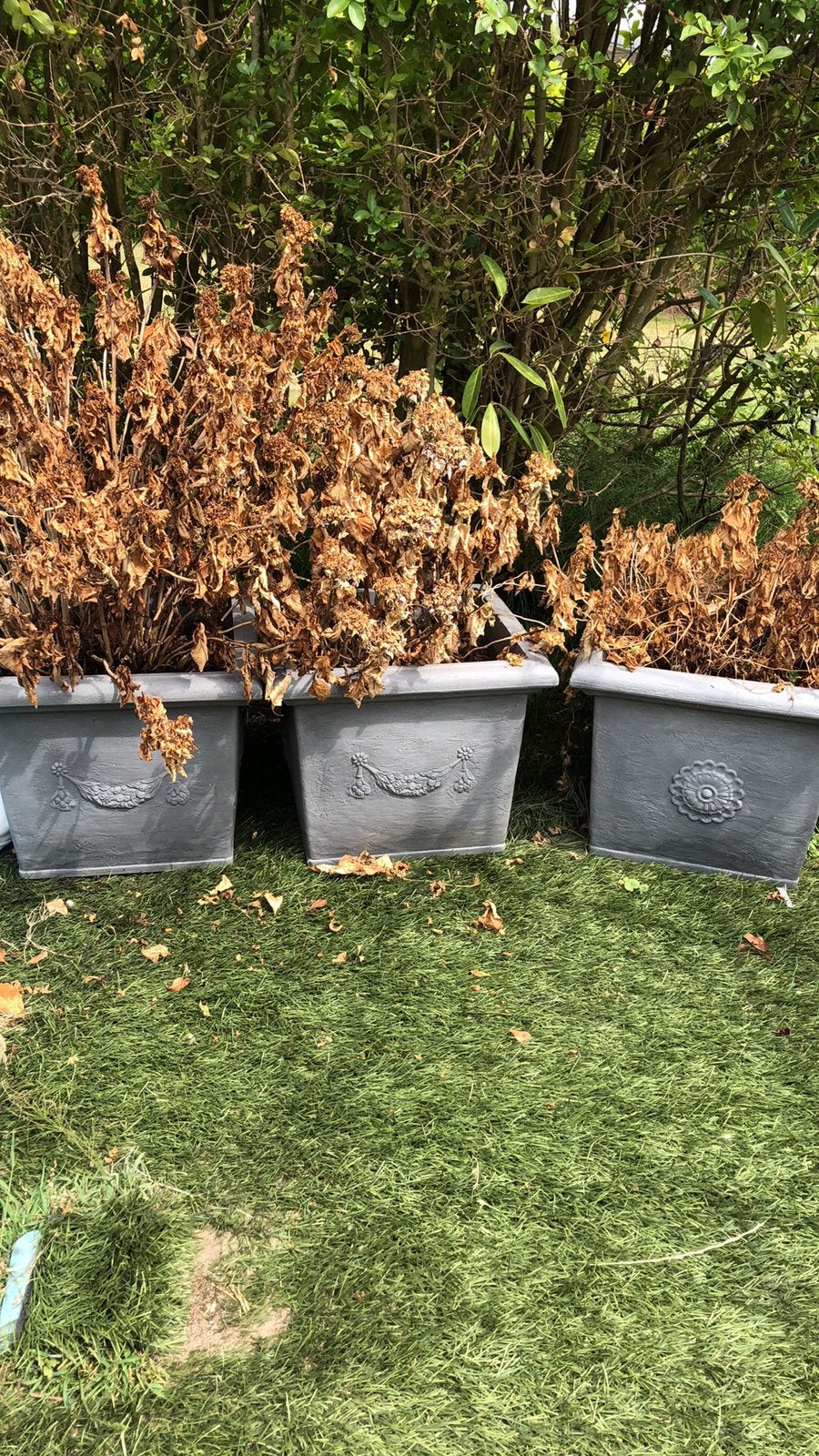 Planten bakken, Ophalen, Kunststof, Gebruikt, Vierkant