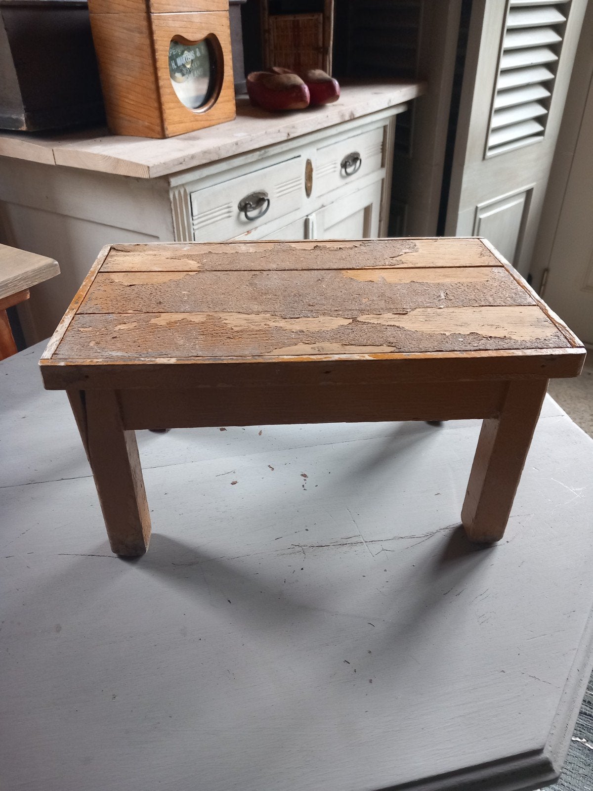 Oud krukje/bankje, Antiek en Kunst, Ophalen of Verzenden