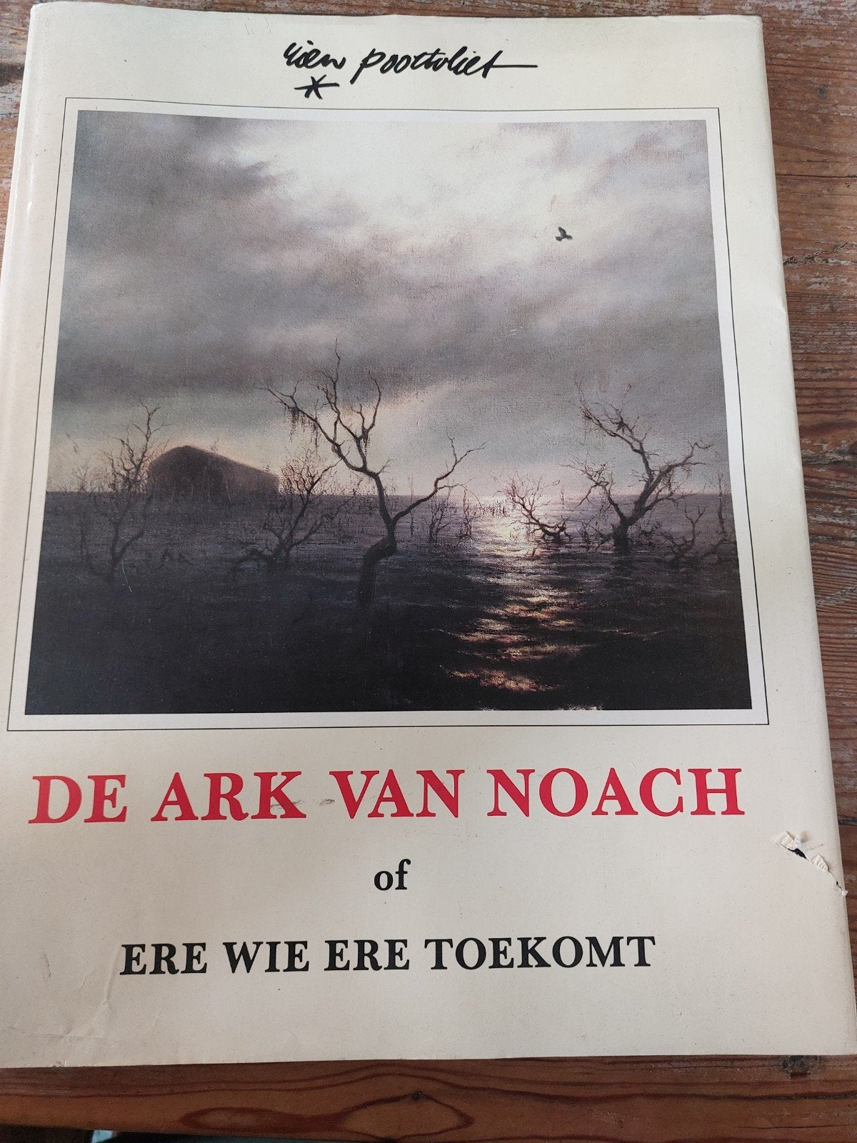 De Ark van Noach - Rien Poortvliet (Natuurboek), Ophalen of Verzenden, Gelezen, Natuur algemeen, Rie Cramer