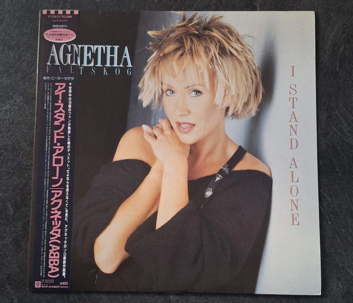 Agneteha Fältskog. I Stand Alone. 1988 Japan., Ophalen of Verzenden, Zo goed als nieuw, 12 inch