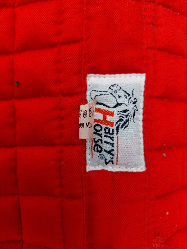 Sjabrak, kleur rood, Ophalen, Katoen, Cob (M), Rood