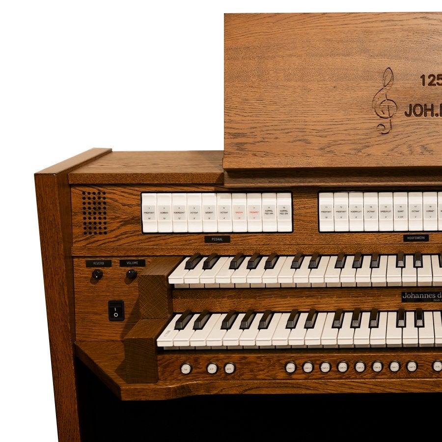 Johannes de Heer VIII Donker Eiken B-Stock, Muziek en Instrumenten, Orgels, 2 klavieren, Ophalen of Verzenden, Orgel, Info@johdeheer.nl