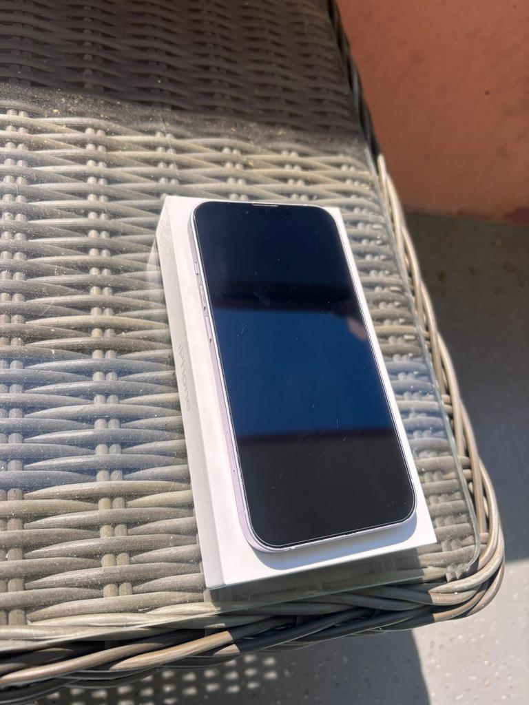 Iphone 14 Purple 128 GB 87%, 128 GB, Paars, Ophalen of Verzenden, Zo goed als nieuw