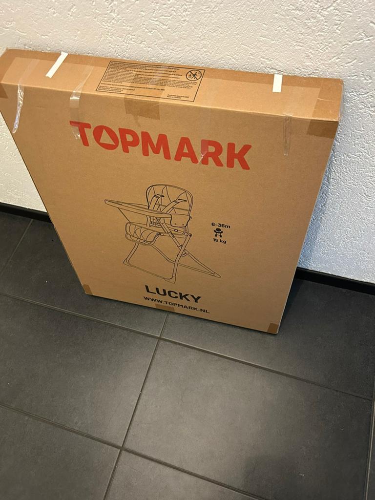 Nieuwe Topmark Lucky kinderstoel - Inklapbaar, Kinderen en Baby's, Kinderstoelen, Ophalen, Zo goed als nieuw, Inklapstoel