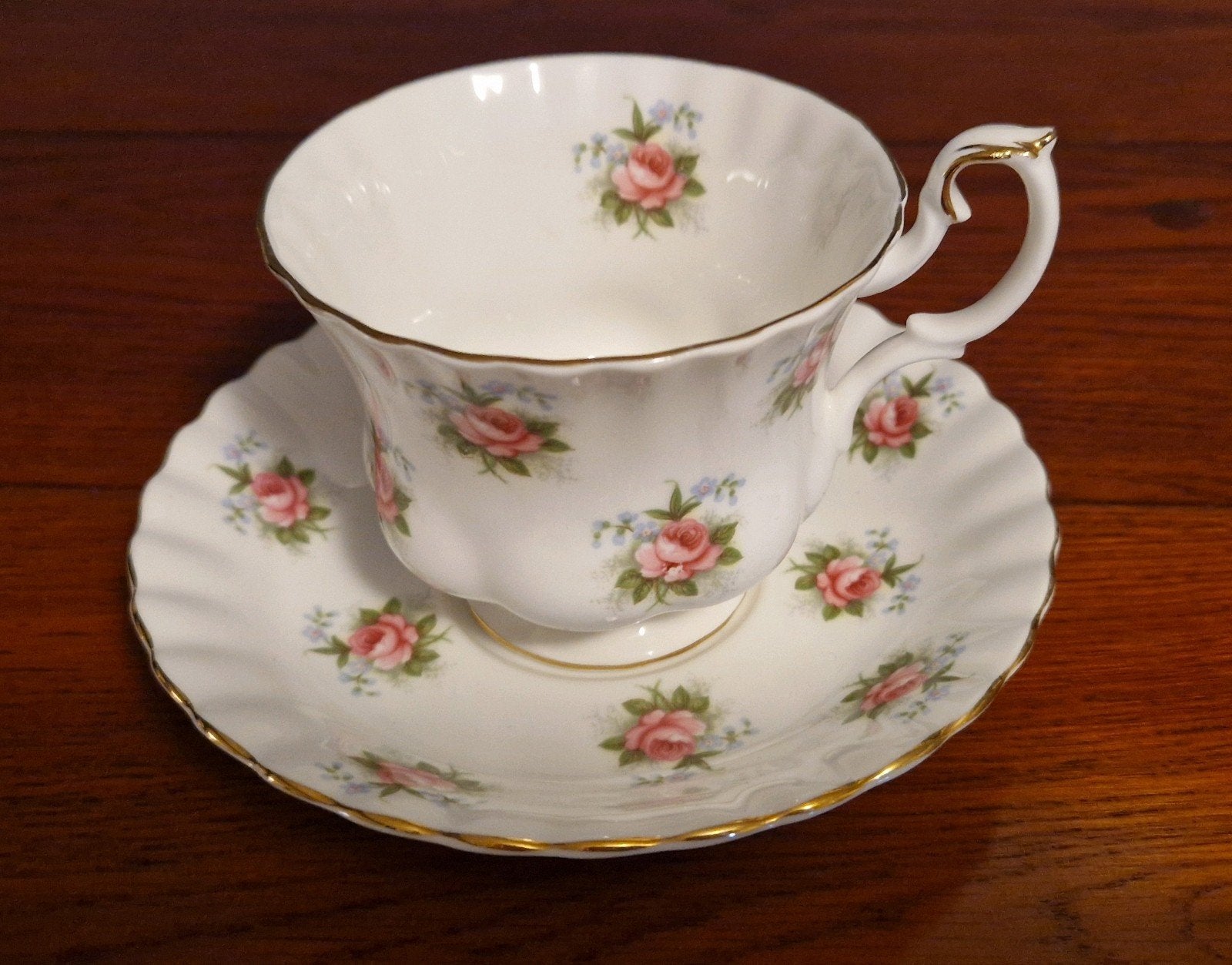 Engels Royal Albert Forget-Me-Not Rose, Ophalen of Verzenden