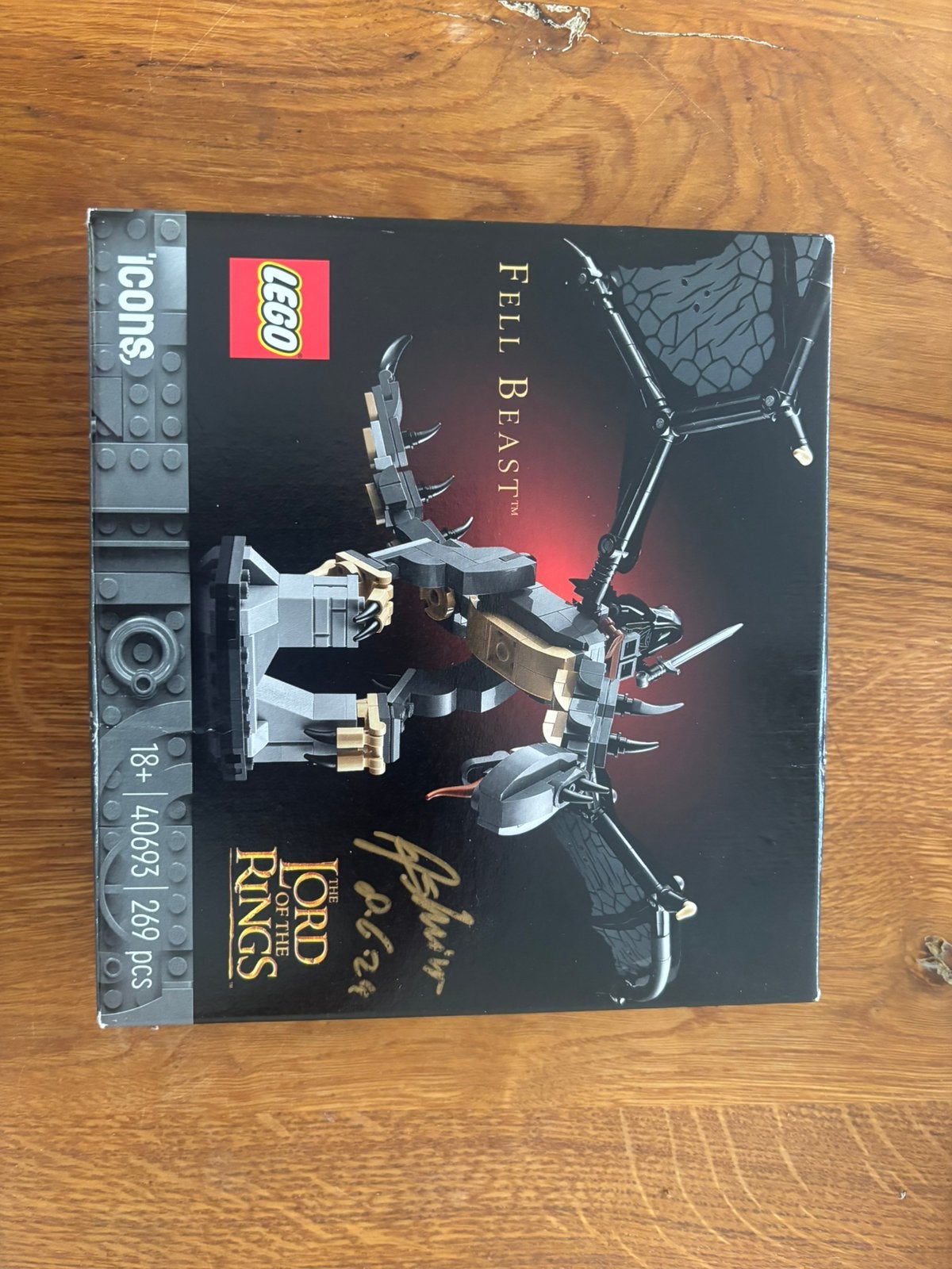 Lego Lord of the Rings fell beast, Overige thema's, Lego, Ophalen of Verzenden, Zo goed als nieuw