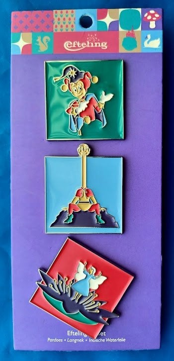 Efteling Pins - Pinset, Verzamelen, Ophalen of Verzenden, Nieuw, Button of Speldje