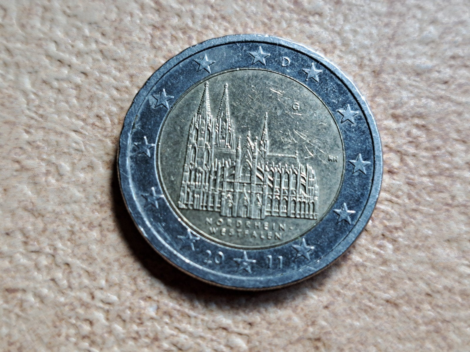 2 euro cc Duitsland 2011 Dom van Keulen (G), Ophalen of Verzenden, Duitsland, 2 euro