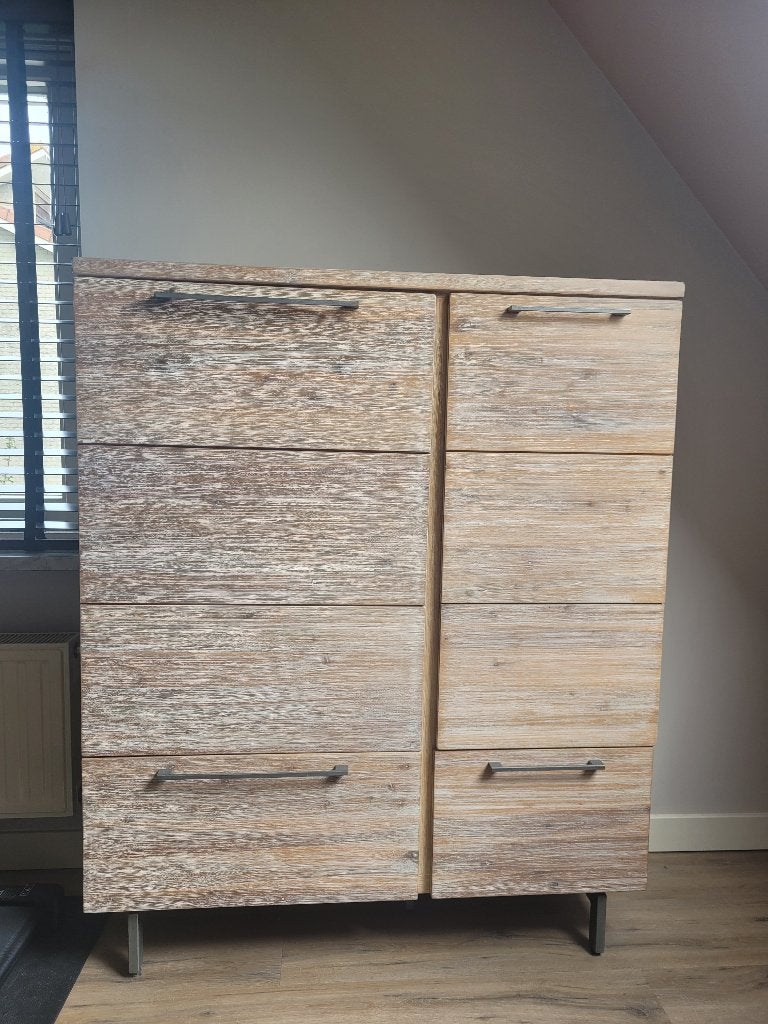 Xooon opbergkast - 136x110 cm - Zo goed als nieuw, Ophalen, 100 tot 150 cm, 100 tot 150 cm, Met lade(s)