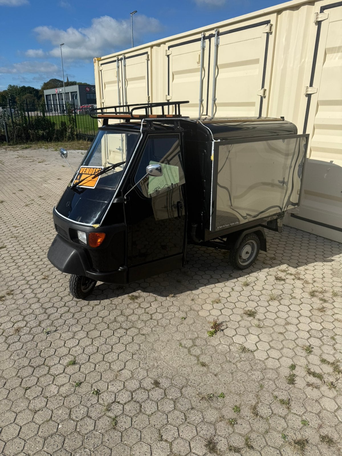 Piaggio APE 611 km Vespa tuktuk foodtruck huur of koop, Ophalen, Overige modellen, Maximaal 45 km/u, Zo goed als nieuw