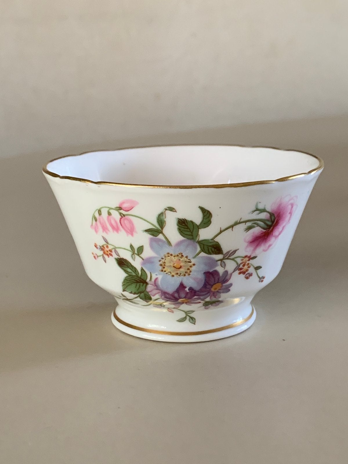 Vintage Royal Crown Derby suikerpotje Derby Posies XXXIII, Verzenden