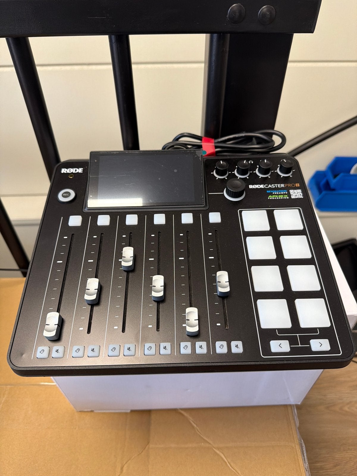 RODE Caster Pro II - Podcast Productie Studio, Muziek en Instrumenten, Ophalen of Verzenden, Zo goed als nieuw, Minder dan 5 kanalen
