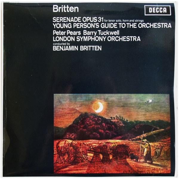 ELPEE - Britten - Serenade Opus 31, Cd's en Dvd's, Vinyl | Klassiek, Zo goed als nieuw, Romantiek, Orkest of Ballet, 12 inch, Ophalen of Verzenden