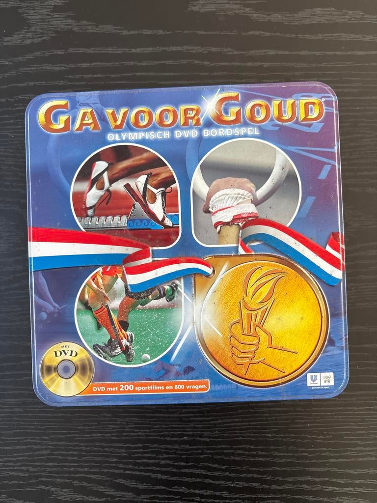 Ga voor Goud - Olympisch DVD Bordspel, Verzamelen, Flippo's, Verzameling, Ophalen of Verzenden