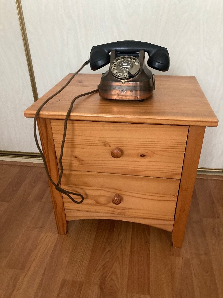 Koperen Telefoon, Ophalen of Verzenden, Koper
