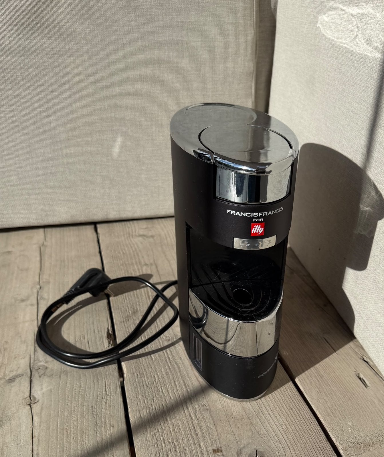 illy Francis Francis X9 – Iperespresso – zwart/chroom, Ophalen, Gebruikt