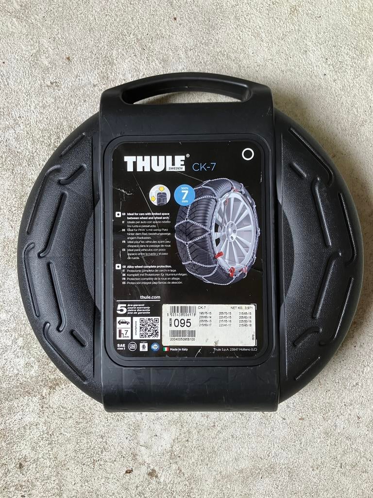 Te koop: Thule CK-7 100 sneeuwkettingen, Auto diversen, Sneeuwkettingen, Zo goed als nieuw, Ophalen of Verzenden