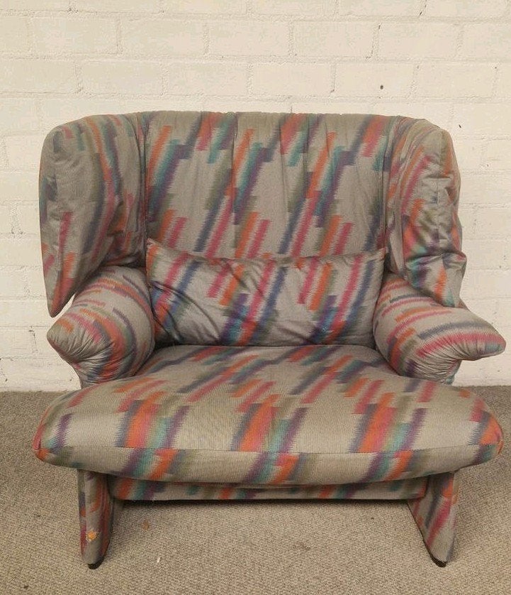 Cassina fauteuil vintage design, Ophalen, Gebruikt, Vintage, Cassina