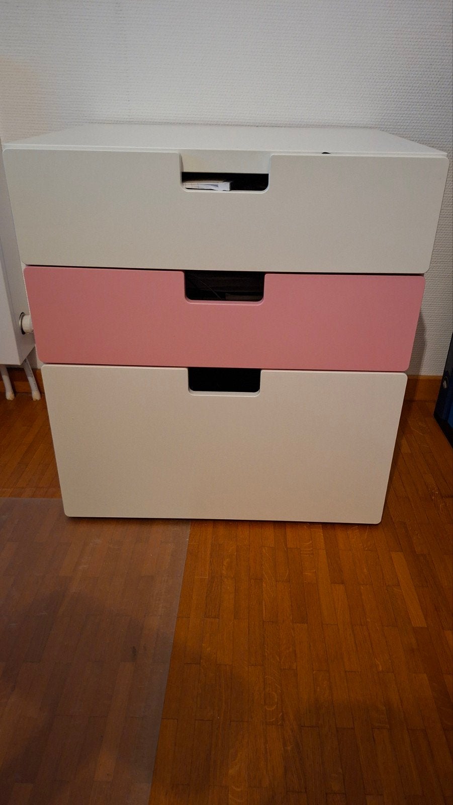 IKEA SMÅSTAD/PLATSA ladekast met 3 laden, Huis en Inrichting, Gebruikt, 3 of 4 laden, Minder dan 100 cm, Overige houtsoorten
