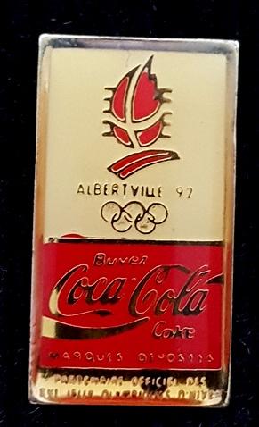 Coca Cola- Albertsville 92 pin, Verzamelen, Speldjes, Pins en Buttons, Verzenden, Nieuw, Merk, Speldje of Pin
