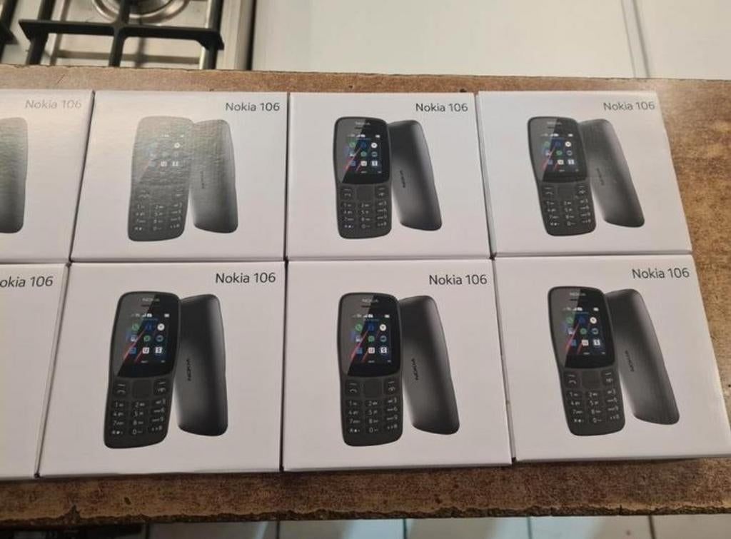 Nokia 106 - Black - Dual-Sim - Nieuw, Telecommunicatie, Mobiele telefoons | Nokia, Ophalen, Overige modellen, Geen camera, Zwart