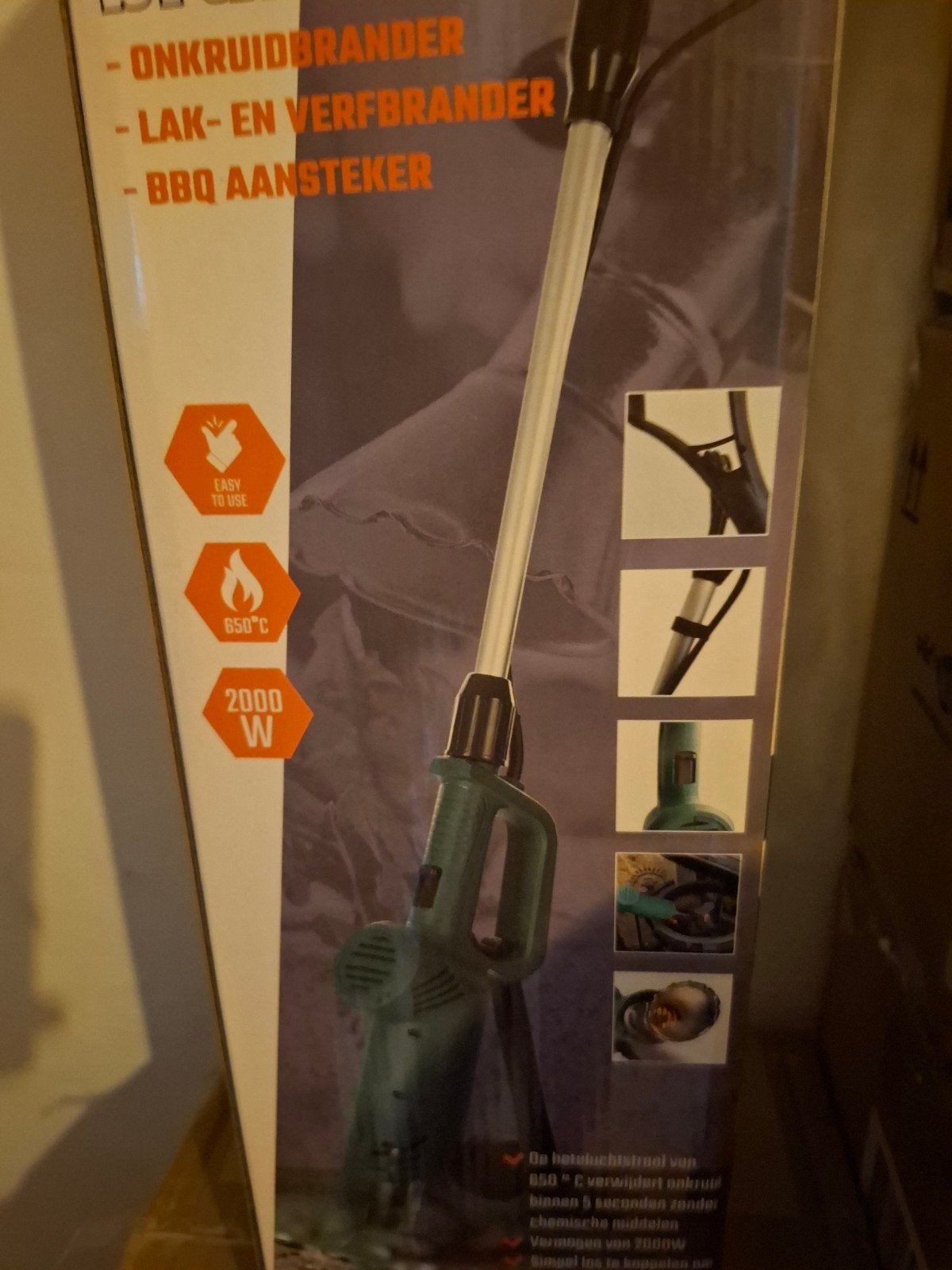 koopje nieuwe 3-in-1 onkruidbrander, Ophalen of Verzenden, Nieuw