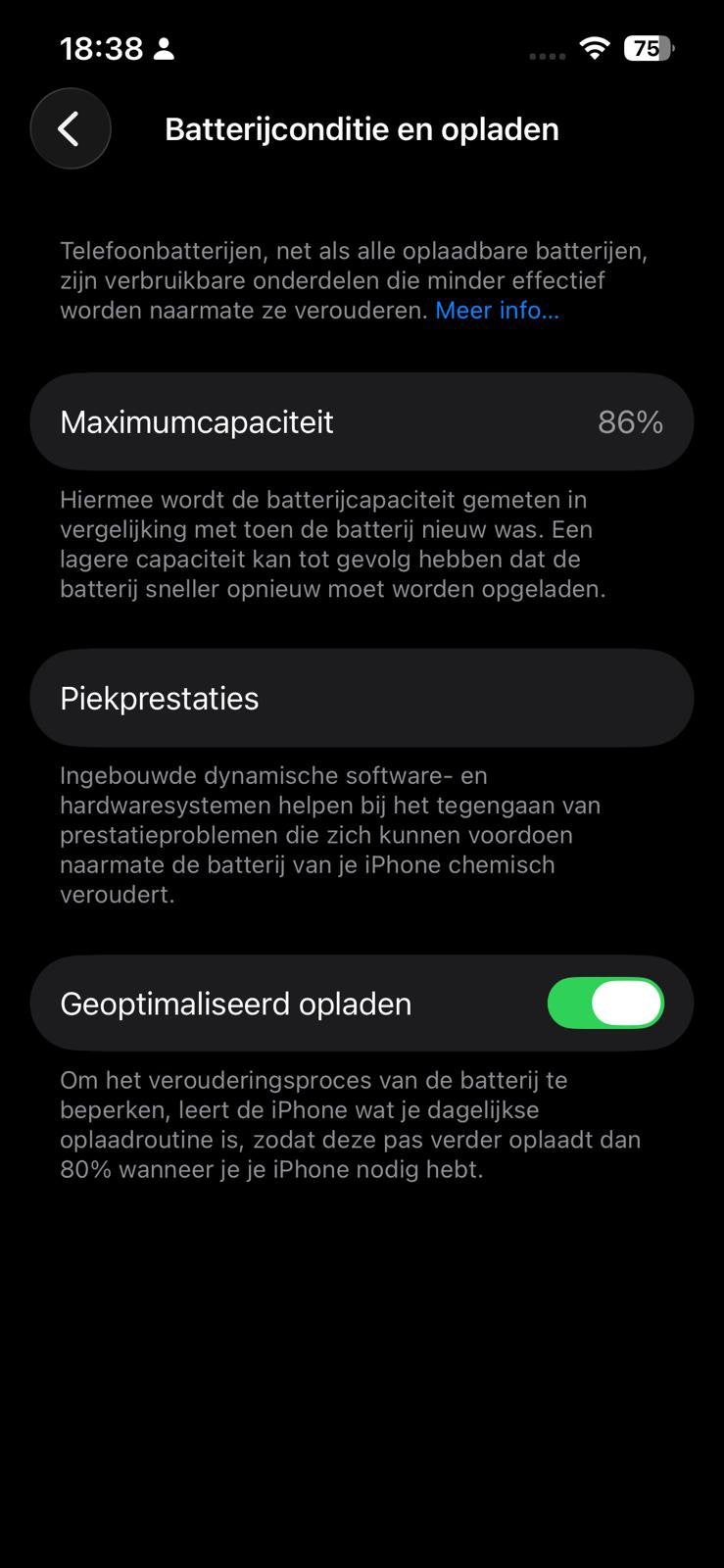 Foto 5 van Apple iPhone 14 128GB Midnight | Batterij 86% |