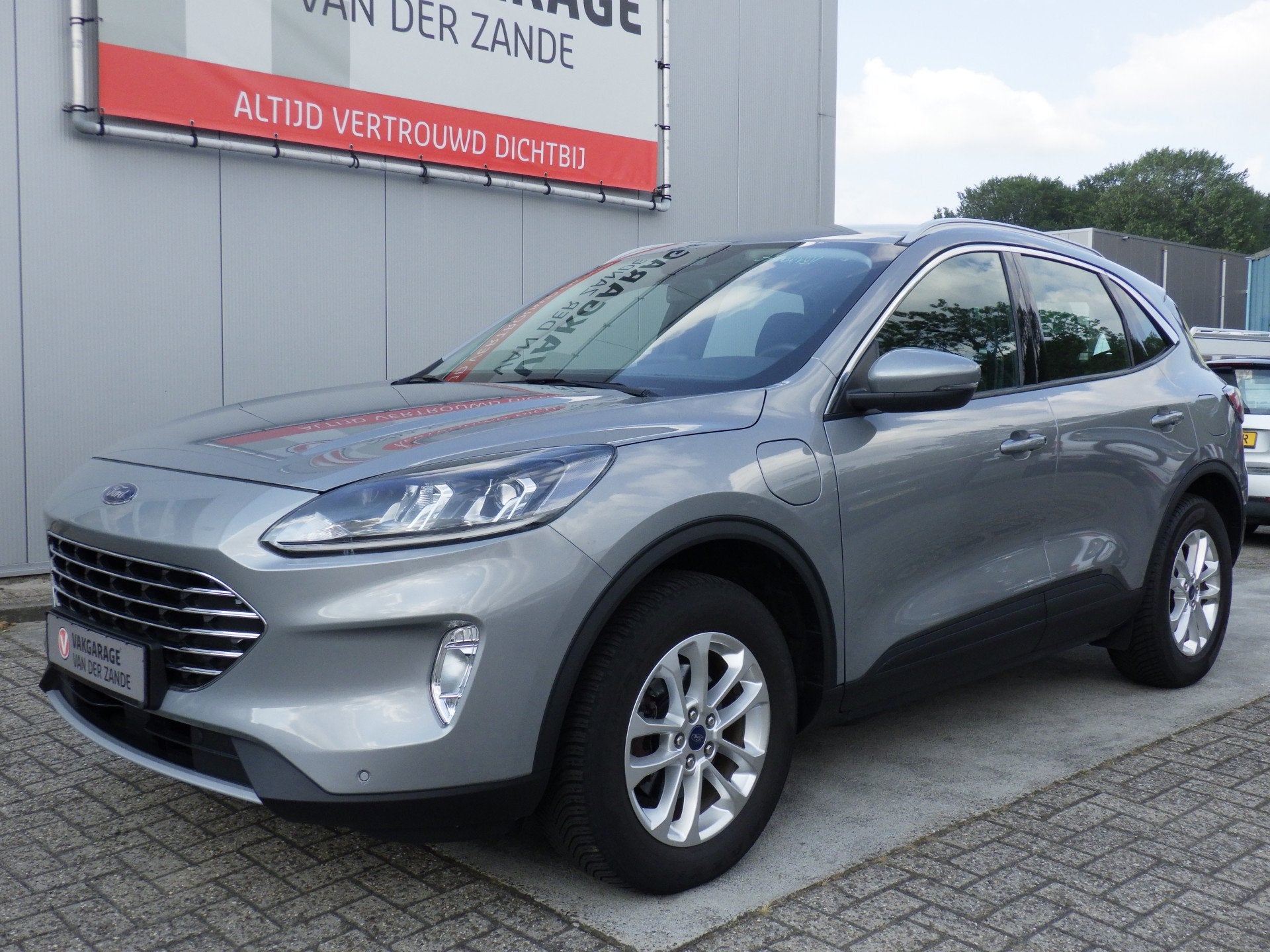 Ford Kuga 2.5 PHEV AUT Plug-In Hybride Titanium, Camera, Cru, Auto's, Stof, Gebruikt, Zwart, 4 cilinders
