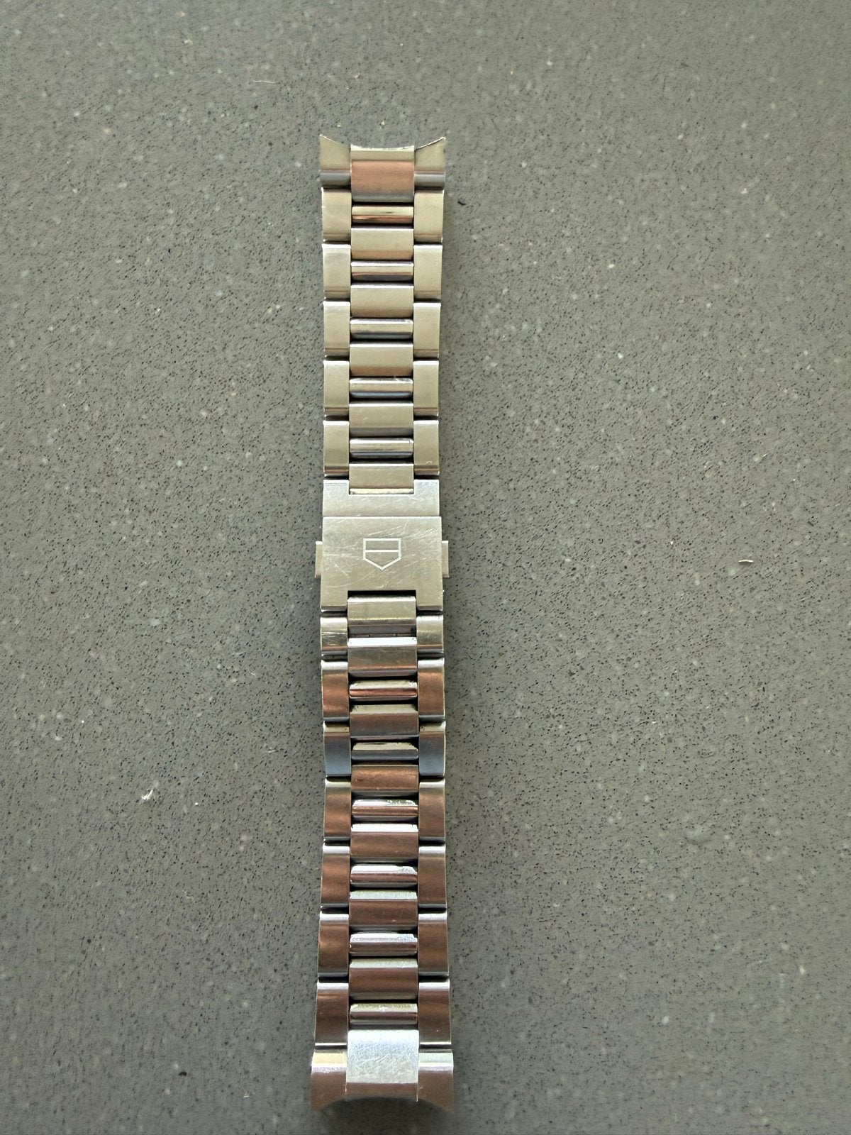 TAG Heuer Connected horlogebandjes (staal en siliconen), Staal, Polshorloge, Ophalen of Verzenden, Zo goed als nieuw