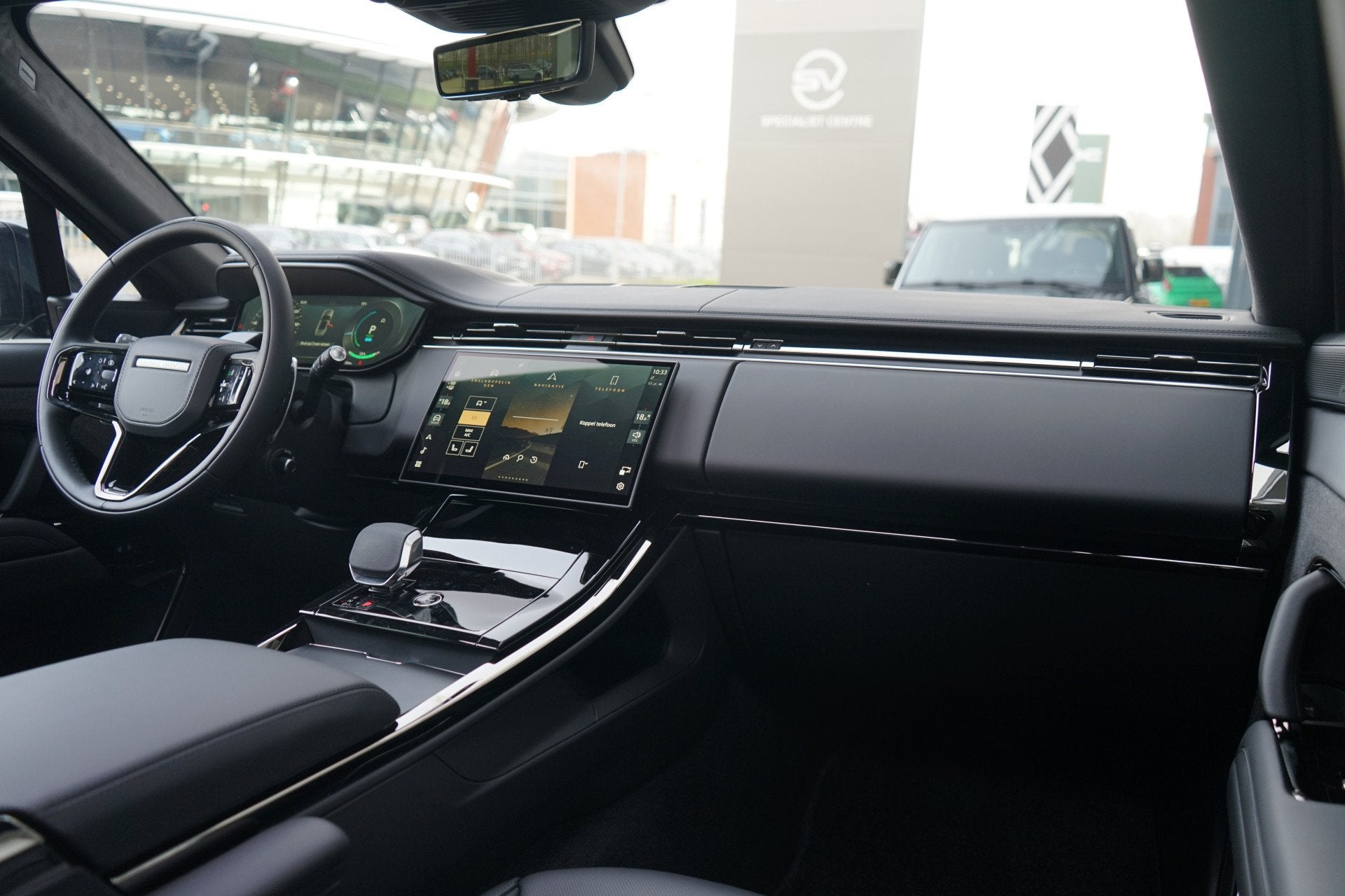 Land Rover Range Rover Sport 3.0 P550e Autobiography PHEV |, Auto's, Automaat, Zwart, Bedrijf, Hybride Elektrisch/Benzine