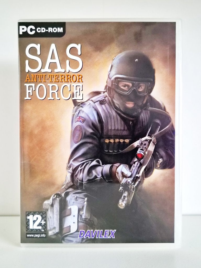 SAS Anti-Terror Force - Davilex - PC CD-ROM, Shooter, 1 speler, Ophalen of Verzenden, Zo goed als nieuw