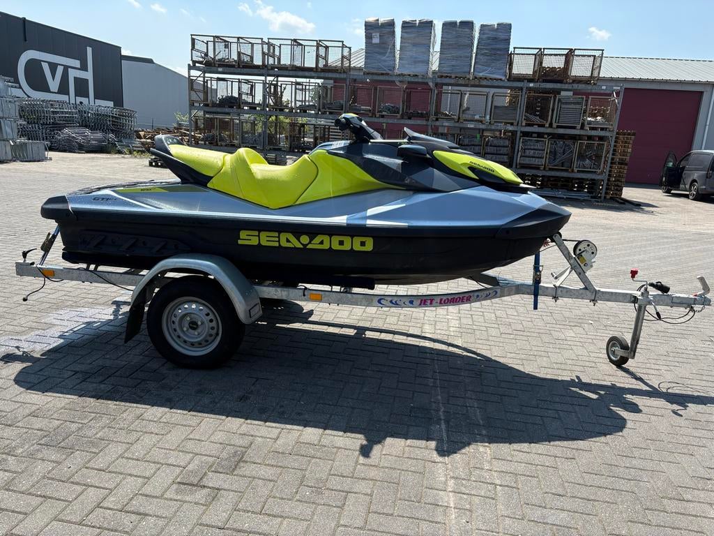 Seadoo GTI 170 SE waterscooter 2021 + trailer en afdekhoes, Watersport en Boten, Ophalen, Zo goed als nieuw