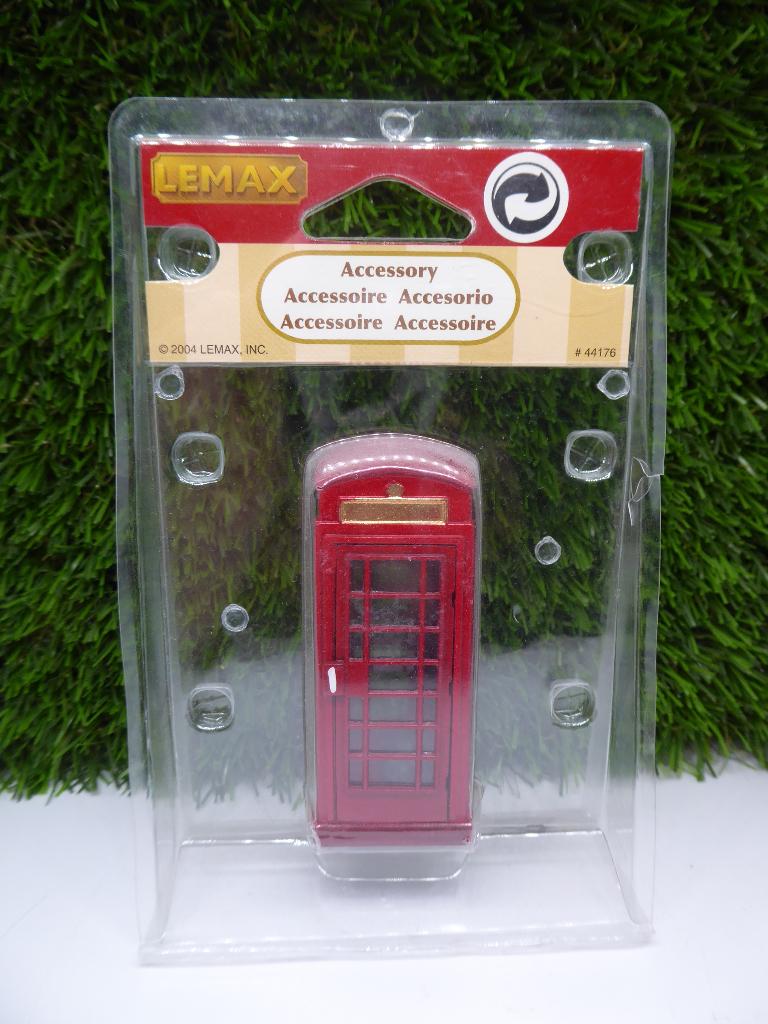 Lemax Item  - Telephone booth -  Ik ruim op, Ophalen of Verzenden, Nieuw