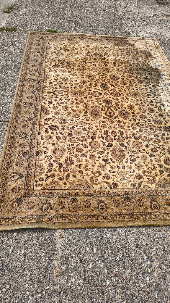 Prachtig wollen tapijt 200x300 cm - Hamadir, Ophalen, Gebruikt, 150 tot 200 cm, 200 cm of meer